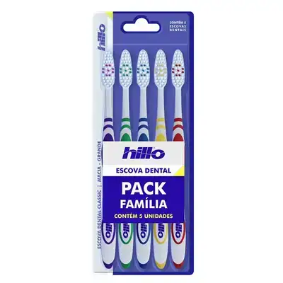 1000145863 - KIT HILLO ESC DENT C/5 AD CLASSIC UNR$ 0,00 UNUN c/ 1 UN - EAN: 7896444213167
