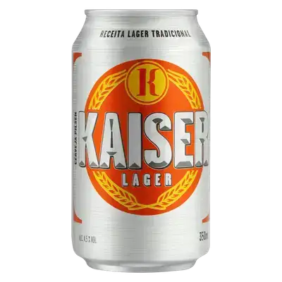CERVEJA KAISER LATA 350ML